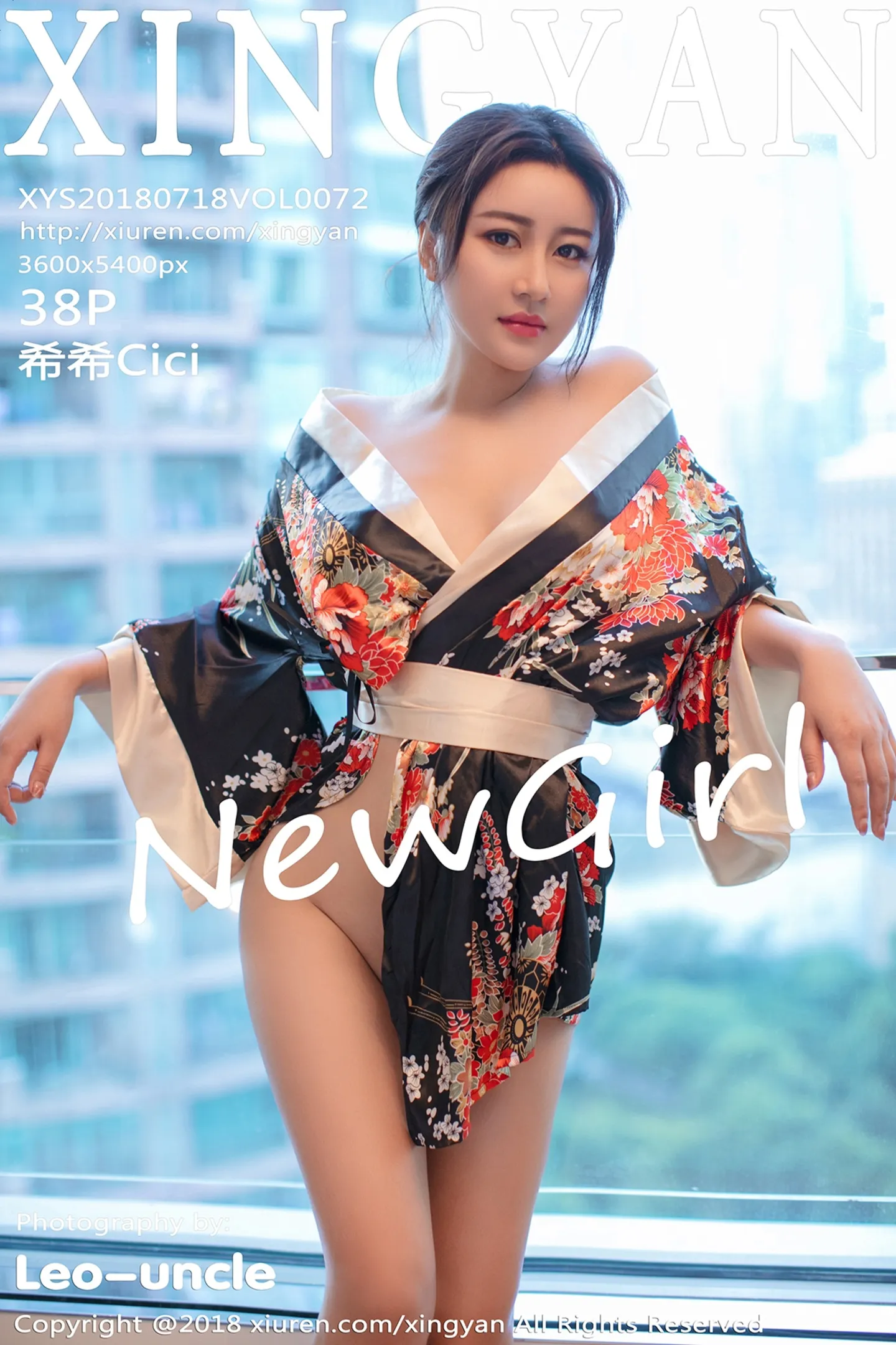[XINGYAN星颜社]Vol.072_嫩模希希Cici白色高叉连体衣配肉丝裤袜秀豪乳翘臀诱惑写真38P-秀人网 - XiuRen.Space